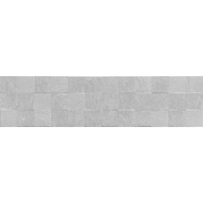 Mexen Icon Lyon Silver gres glazurat rectificat G1, placă pardoseală-țiglă 120 x 30 cm, mat - TL712-120-030-55