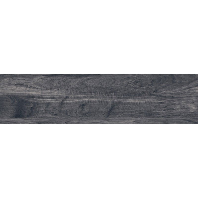 Mexen Riga Gres negru glazurat, rekt. G1, faianță imitație lemn, pardoseală și perete 120 x 30 cm, mat - TL713-120-030-00