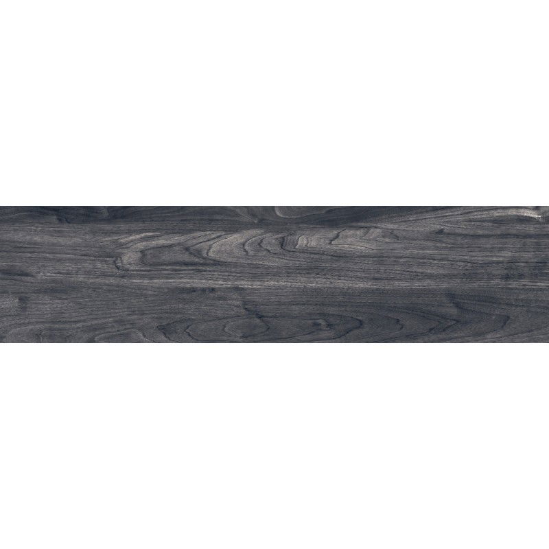 Mexen Riga Gres negru glazurat, rekt. G1, faianță imitație lemn, pardoseală și perete 120 x 30 cm, mat - TL713-120-030-00