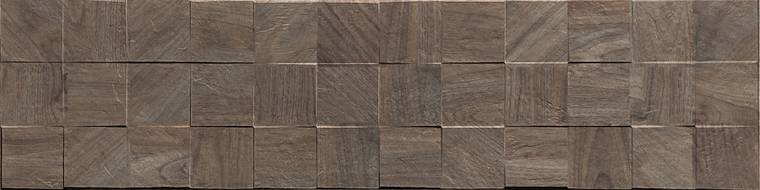 Mexen Riga Lyon Choco gres glazurat rekt. G1, plăci asemănătoare lemnului pentru perete 120 x 30 cm, mat - TL713-120-030-52