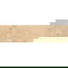 Mexen Riga Lyon Crema gres glazurat rect. G1, placă ceramică cu aspect de lemn pentru podea și perete 120 x 30 cm, mat