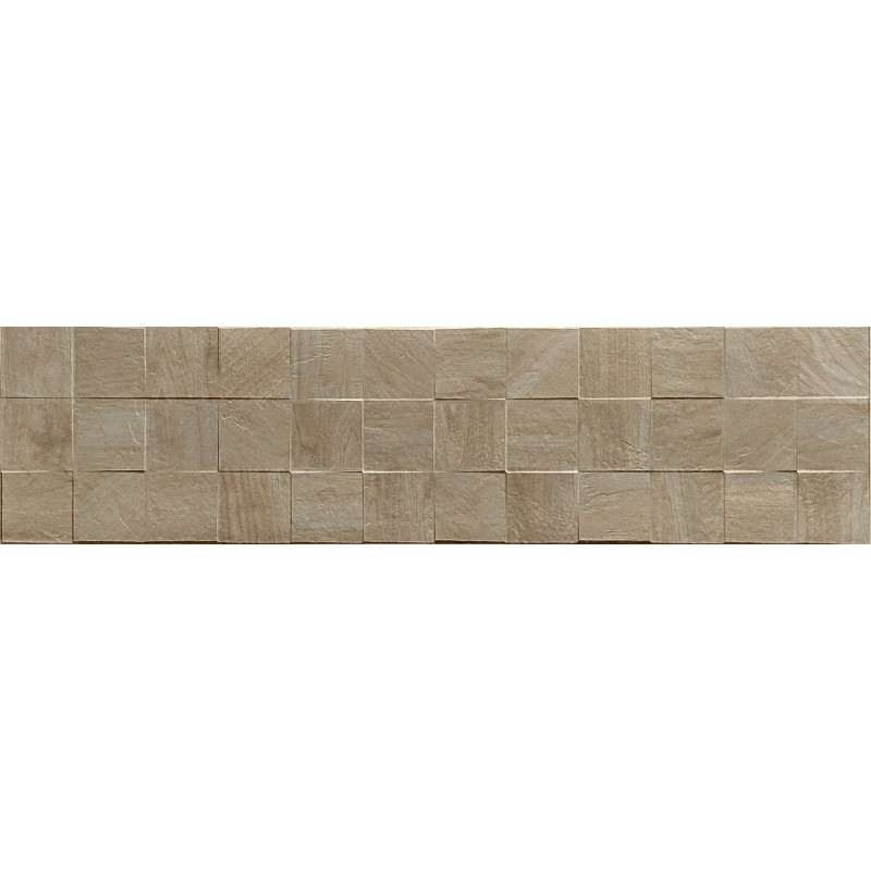 Mexen Riga Lyon Grigio fényes mázas, rekifikált porcelánlap G1, faburkolatú fali csempe 120 x 30 cm, matt