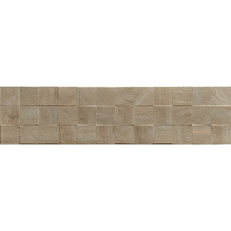 Mexen Riga Lyon Grigio gres glazurat rect. G1, placă de beton asemănătoare lemnului pentru perete 120 x 30 cm, mată