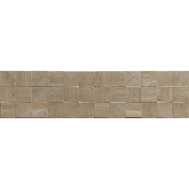 Mexen Riga Lyon Grigio fényes mázas, rekifikált porcelánlap G1, faburkolatú fali csempe 120 x 30 cm, matt