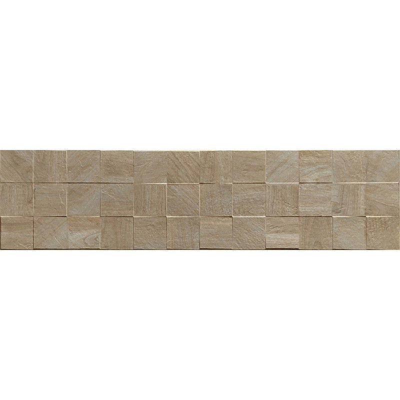 Mexen Riga Lyon Grigio gres glazurat rect. G1, placă cu aspect de lemn pentru podea și perete 120 x 30 cm, mat