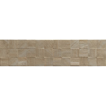 Mexen Riga Lyon Grigio gres glazurat rectificat G1, placa de perete asemănătoare lemnului 120 x 30 cm, mat - TL713-120-030-55