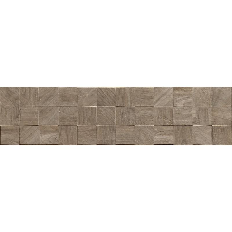 Mexen Riga Lyon Natural gres glazurat rectificat. G1, placă de perete asemănătoare lemnului 120 x 30 cm, mat