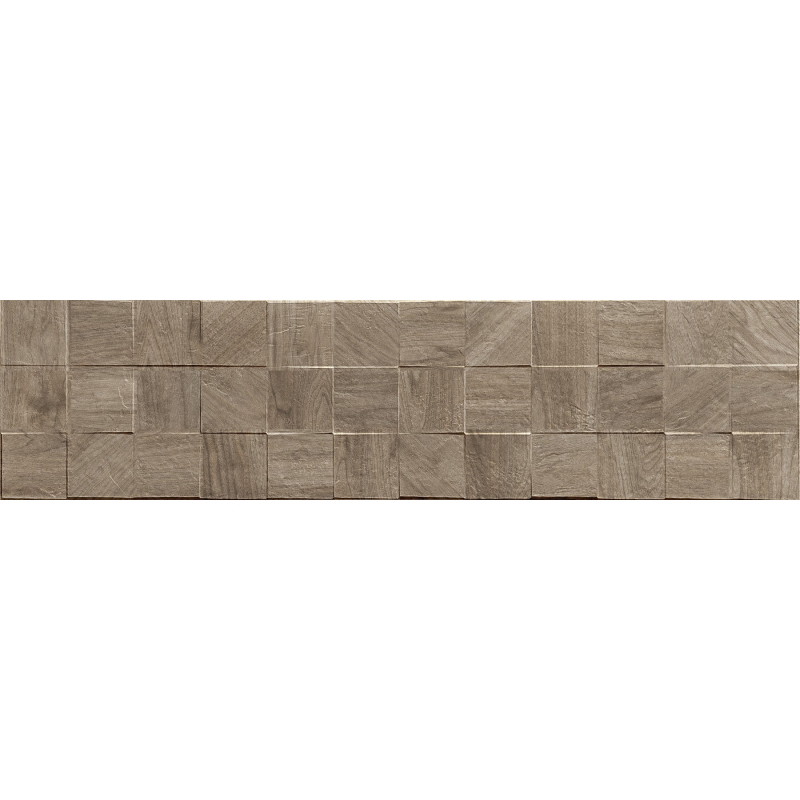 Mexen Riga Lyon Natural gres glazurat rectificat. G1, placă de perete asemănătoare lemnului 120 x 30 cm, mat