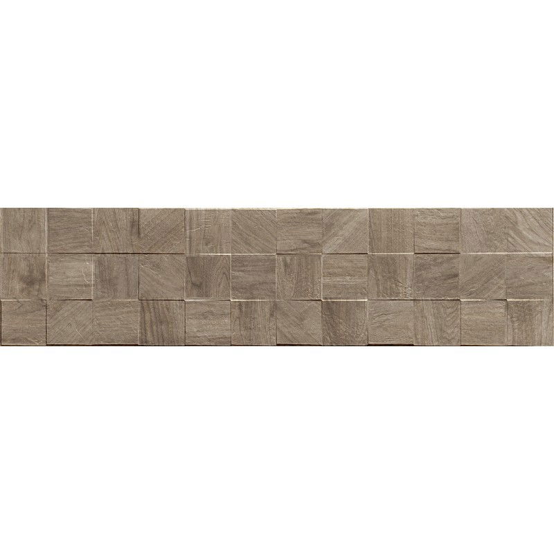 Mexen Riga Lyon Natural mázas gres rek. G1, falburkoló fa hatású csempe 120 x 30 cm, matt - TL713-120-030-57