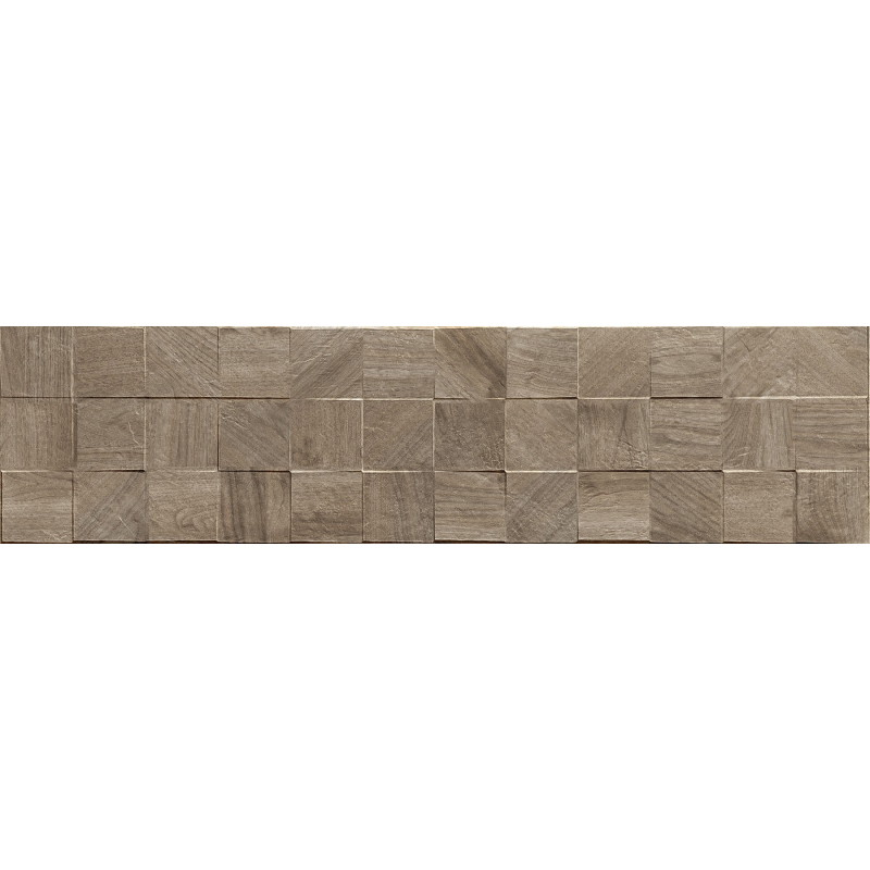 Mexen Riga Lyon Natural gres glazurat rectificat. G1, placă de perete asemănătoare lemnului 120 x 30 cm, mat