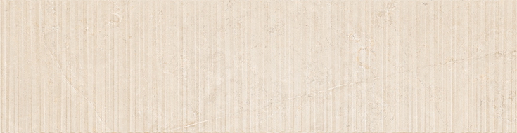 Mexen Flamingo Mayolica Crema gres smălțuit rectificat. G1, placă de podea și perete 120 x 30 cm, carving - TL715-120-030-51