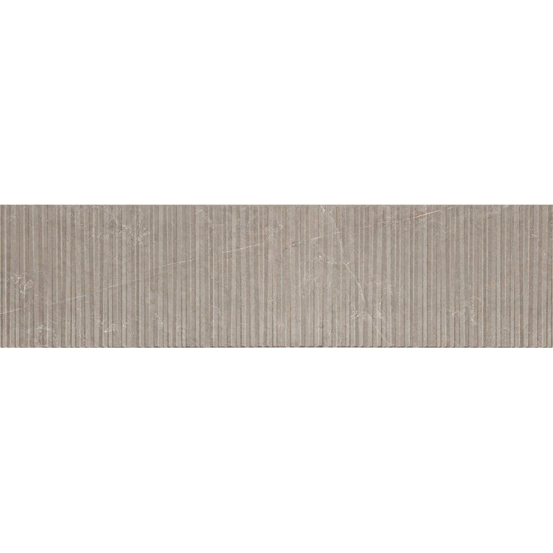 Mexen Flamingo Mayolica Mocha gres glazurat rectificat G1, placă de perete 120 x 30 cm, carving - TL715-120-030-53