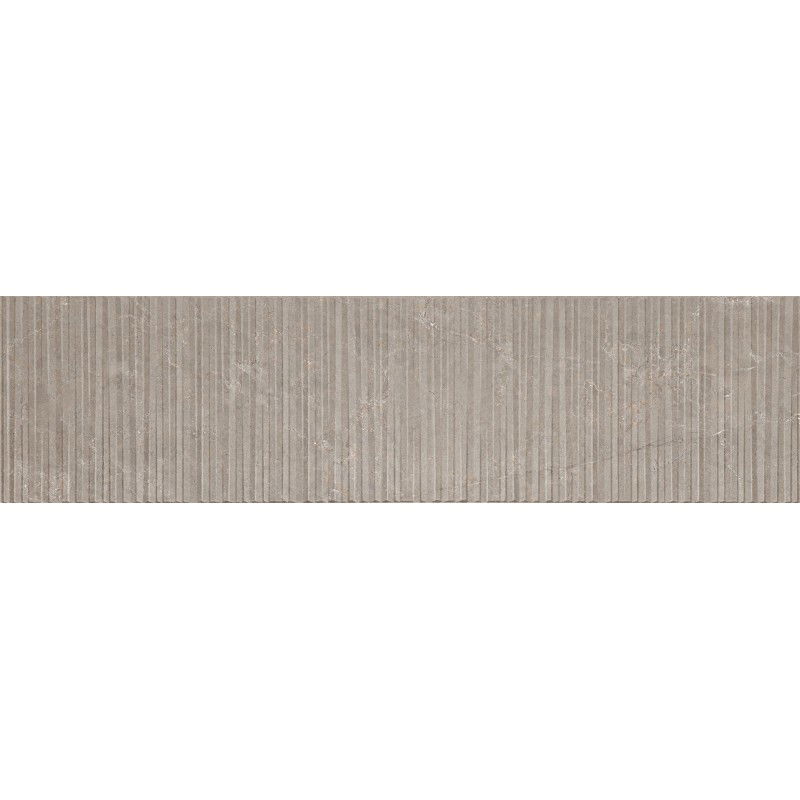 Mexen Flamingo Mayolica Mocha gres glazurat rectificat G1, placă de perete 120 x 30 cm, carving - TL715-120-030-53