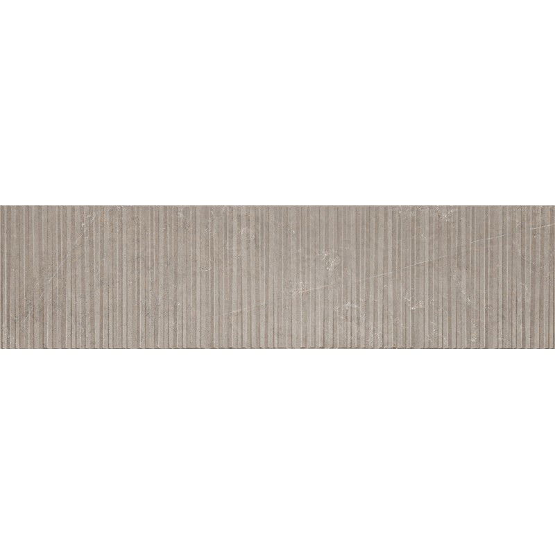 Mexen Flamingo Mayolica Mocha gres glazurat rectificat G1, placă de perete 120 x 30 cm, carving - TL715-120-030-53