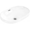 Mexen Viki chiuvetă încastrată în blat 61 x 40 cm, albă - 25356100