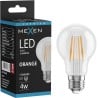 Mexen Vintis LED filament izzó E27, A60, 4W, 55 lm, narancs - L150-E27-04XX-48