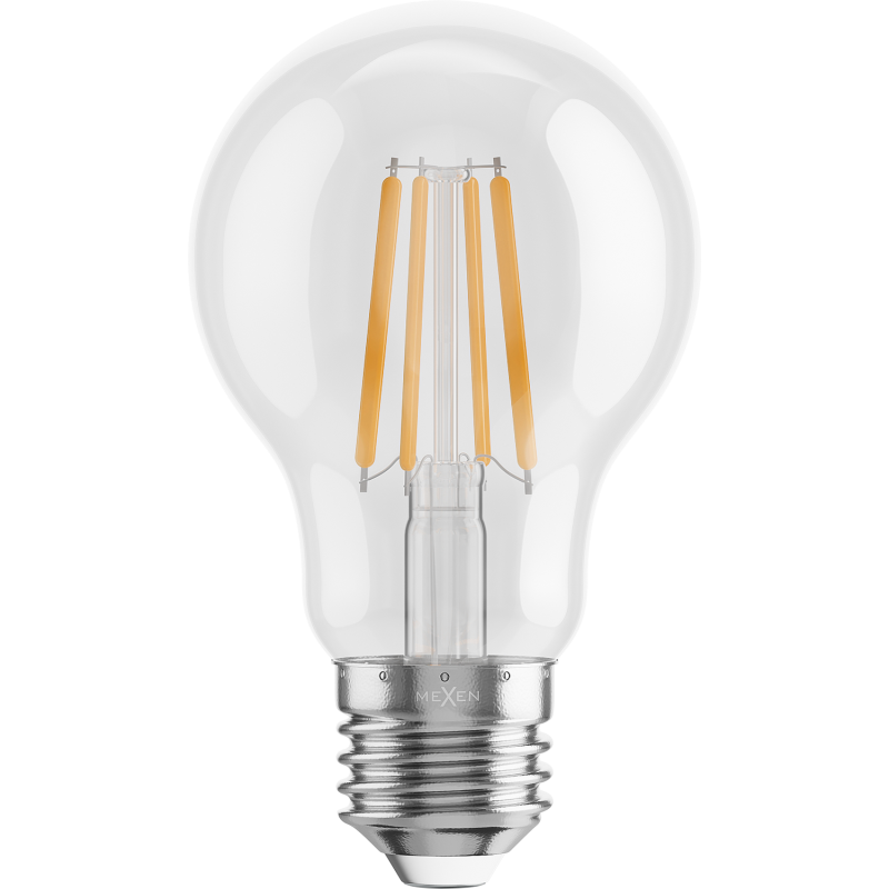 Mexen Vintis 10x Bec LED E27, A60, 4W, 55 lm, portocaliu - L150-E27-04XX-48x10