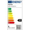 Mexen Vintis Bec cu filament LED E27, G125, 8W, Caldă - 2700K, 680 lm, fumuriu - L158-E27-0827-70