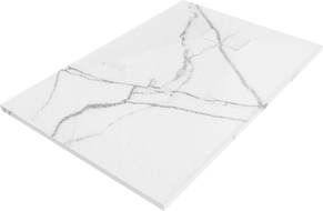 Mexen Hugo cadă de duș dreptunghiulară SMC 90 x 70 cm, piatră albă - 42157090