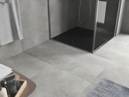 Mexen Hugo SMC négyzet alakú zuhanytálca 70 x 70 cm, fekete kő - 42757070