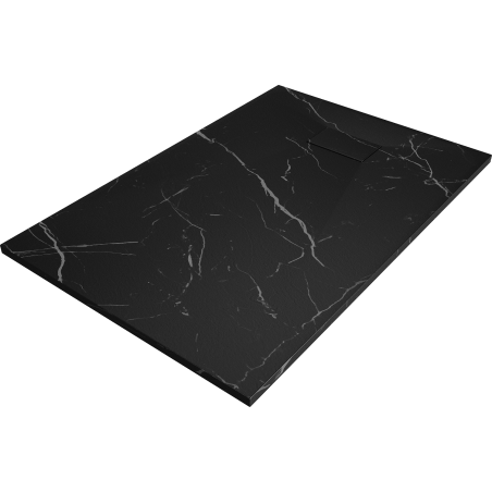 Mexen Hugo tăviță de duș dreptunghiulară SMC 90 x 70 cm, piatră neagră - 42757090