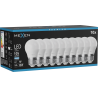 Mexen Nova 10x Bec LED E27, G45, 1W, Rece - 6500K, 105 lm - L101-E27-0165-01x10