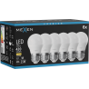 Mexen Nova 6x LED Izzó E27, G45, 4W, Meleg - 3000K, 420 lm - L101-E27-0430-01x06