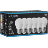 Mexen Nova 6x LED izzó E27, G45, 6W, Semleges - 4000K, 630 lm - L101-E27-0640-01x06