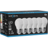 Mexen Nova 6x LED izzó E27, G45, 7W, Semleges - 4000K, 735 lm - L101-E27-0740-01x06