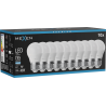 Mexen Nova 10x LED izzó E27, G45, 7W, Hideg - 6500K, 735 lm - L101-E27-0765-01x10