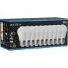 Mexen Nova 10x LED izzó E27, G45, 9W, Meleg - 3000K, 945 lm - L101-E27-0930-01x10