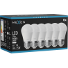 Mexen Nova 6x Bec LED E27, G45, 10W, Neutră - 4000K, 1055 lm - L101-E27-1040-01x06