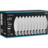 Mexen Nova 10x Bec LED E27, C37, 10W, Neutru - 4000K, 1055 lm - L102-E27-1040-01x10