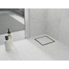Mexen Flat-Q M13 scurgere de podea pătrată 12 x 12 cm, auriu - 1510012