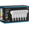Mexen Nova 6x LED izzó E14, R50, 4,5W, Meleg - 3000K, 470 lm - L103-E14-0530-01x06