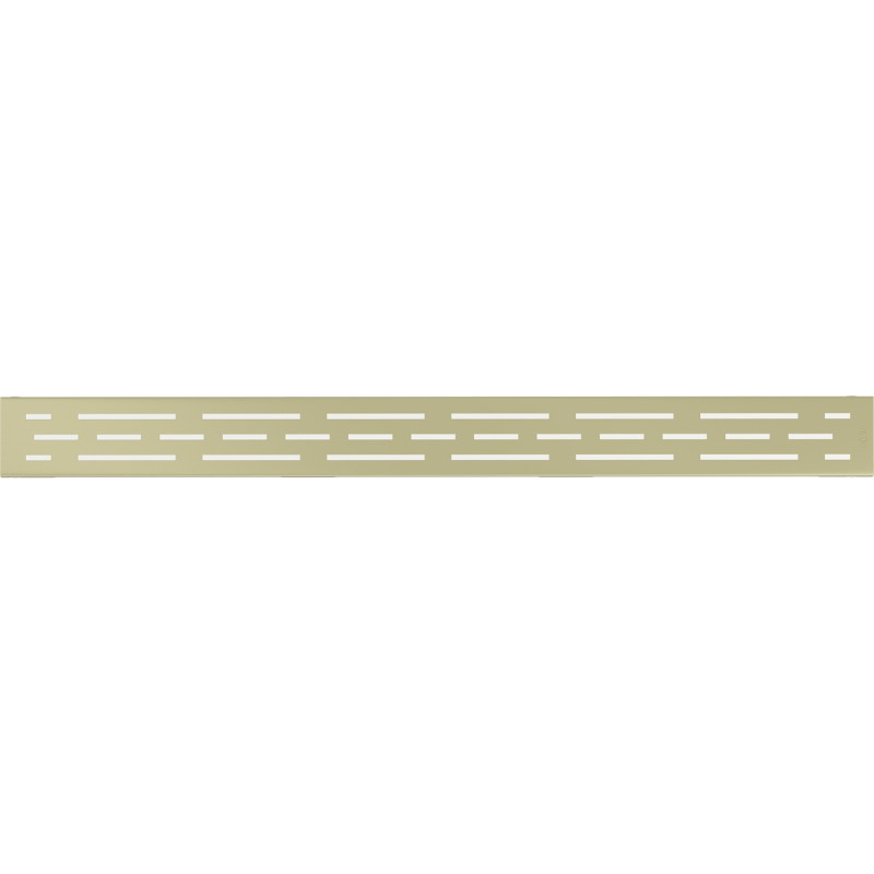 Mexen Flat M01 vonalmenti lefolyó fedő 60 cm, arany szálcsiszolt - 1A20060