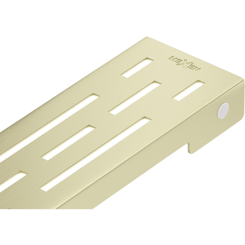 Mexen Flat M01 masca pentru scurgere liniară 80 cm, auriu periat - 1A20080