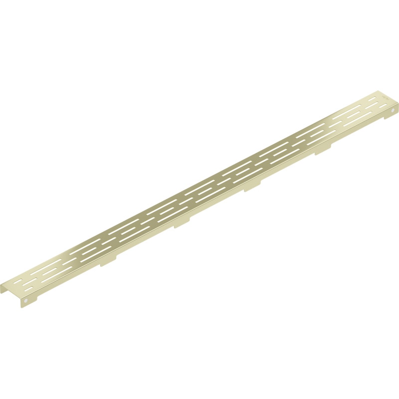 Mexen Flat M01 lineáris lefolyóburkolat 100 cm, arany szálcsiszolt - 1A20100