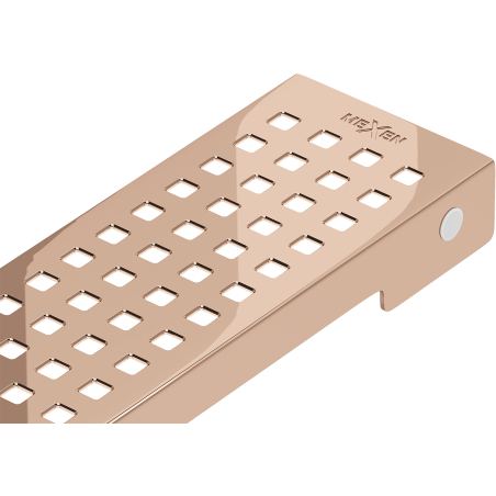 Mexen Flat M08 burkolat vonalmenti lefolyóhoz 90 cm, rózsaarany - 1625090