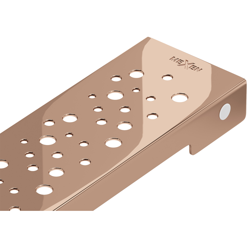 Mexen M12 burkolat vonalmenti lefolyóhoz 70 cm, rózsaszín arany - 1621070