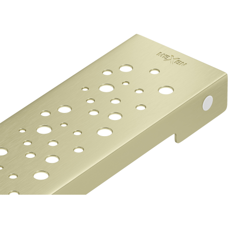 Mexen Flat Masca M12 pentru scurgere liniară 50 cm, aurie periată - 1A21050