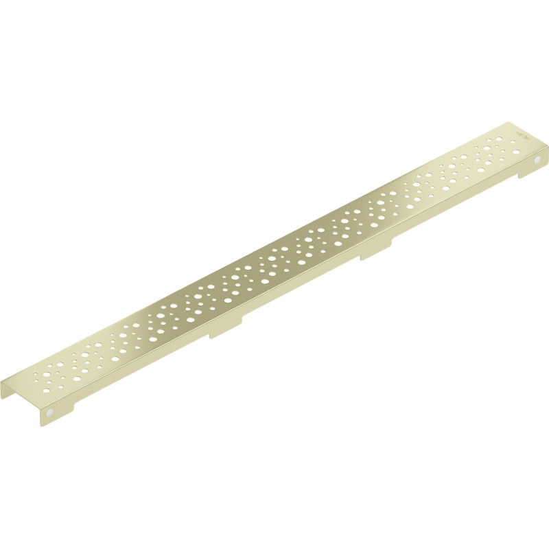 Mexen Flat M12 arany, kefélt 60 cm-es vonalfolyóka fedél - 1A21060