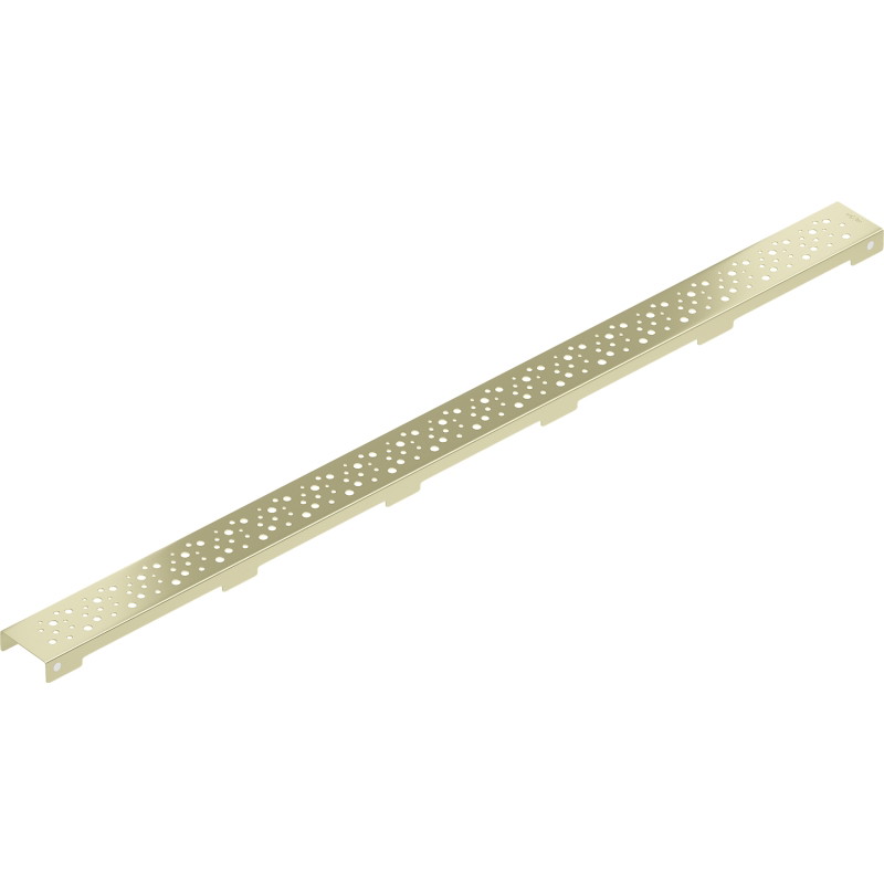 Mexen Flat M12 masca pentru scurgere liniară 100 cm, aurie periată - 1A21100