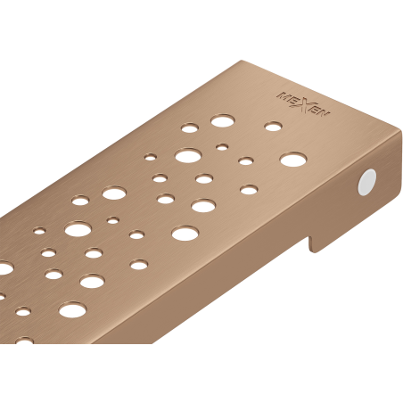 Mexen Flat M12 masca pentru scurgere liniară 60 cm. cupru periat - 1C21060