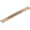 Mexen Flat M12 vonalmenti vízelvezető burkolat 60 cm. kefélt réz - 1C21060