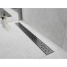 Mexen Flat M12 vonalmenti vízelvezető fedele 60 cm-es szürke kefélt - 1E21060
