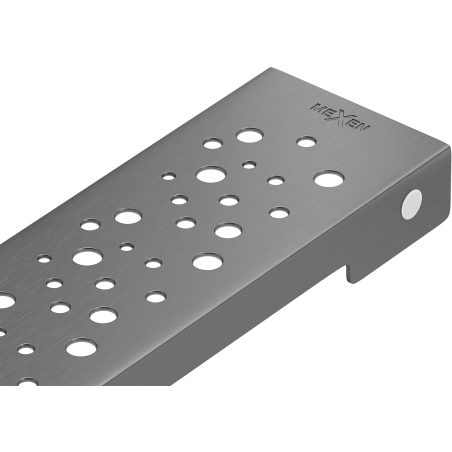 Mexen Flat M12 rejtett zuhanyfolyóka 90 cm, gun gray kefélt - 1E21090