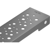 Mexen Flat Mască M12 pentru scurgere liniară 100 cm, gri armă periat - 1E21100