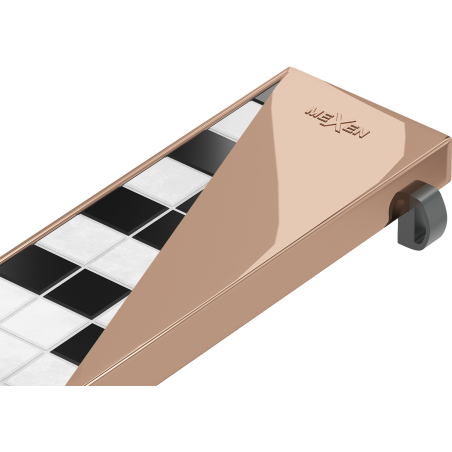 Mexen M13 2 az 1-ben burkolat vonalmenti lefolyóhoz, 50 cm, rózsaarany - 1619050
