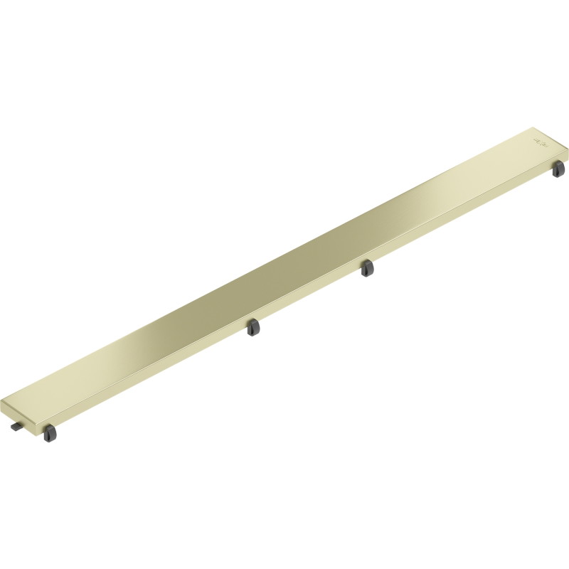 Mexen Flat Placă de acoperire M13 2în1 pentru scurgere liniară 50 cm, auriu periat - 1A19050
